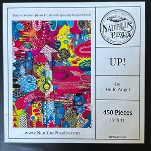 Nautilus Wooden Puzzles 450-Piece Jigsaw Puzzle